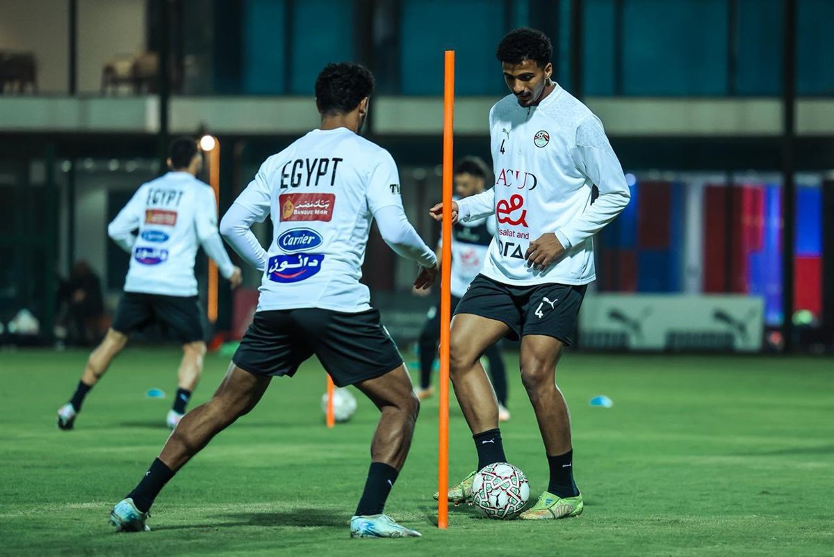 <strong>مران منتخب مصر&nbsp;</strong>