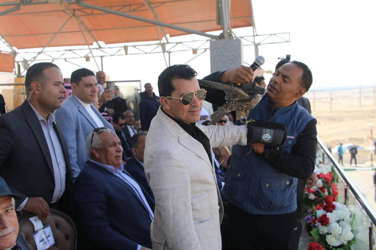 جانب من مشاركة وزير الشباب&nbsp;