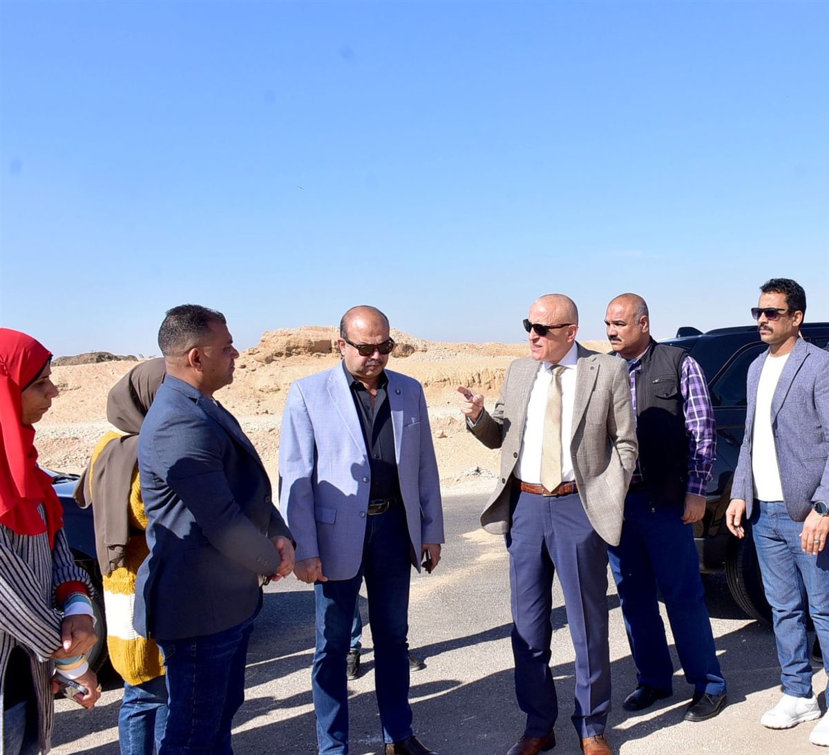 محافظ الأقصر يتفقد شادر الحبيل&nbsp;