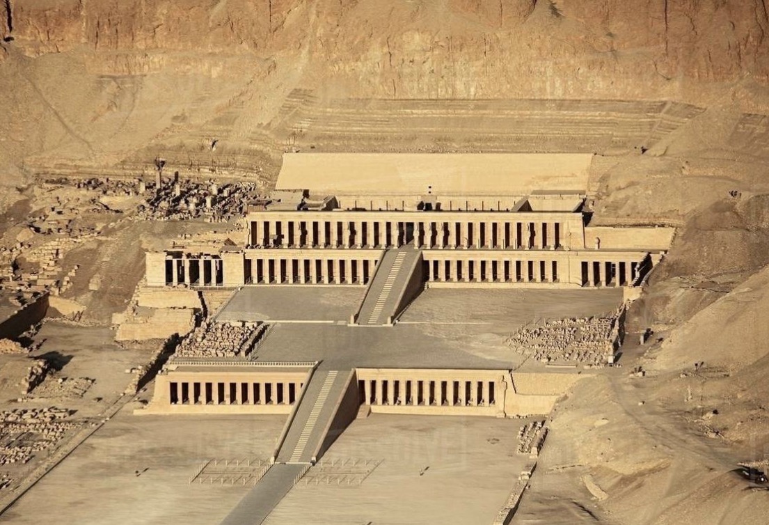 معبد الملكة حتشبسوت بالدير البحري&nbsp;