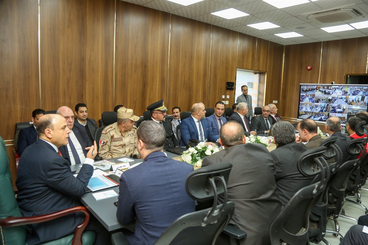 محافظ كفر الشيخ يترأس غرفة العمليات