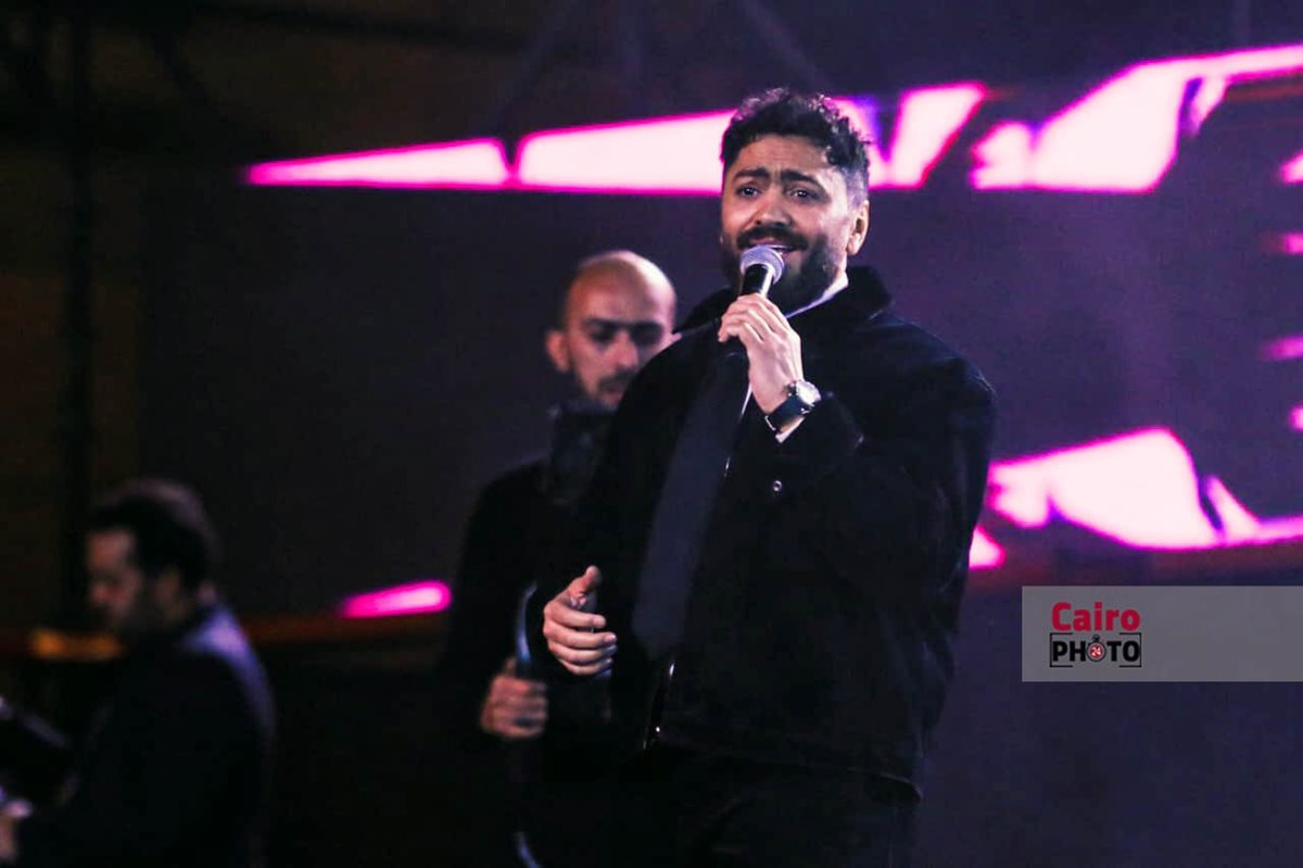 تامر حسني يشعل أجواء حفل راعي مصر بقصر عابدين&nbsp;<br>&nbsp;