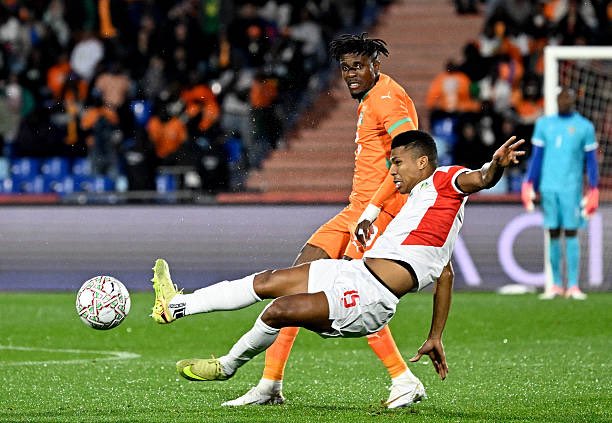 <strong>زاها من مباراة كوت ديفوار وموزمبيق&nbsp;في كأس الأمم الإفريقية 2025 المغرب</strong>