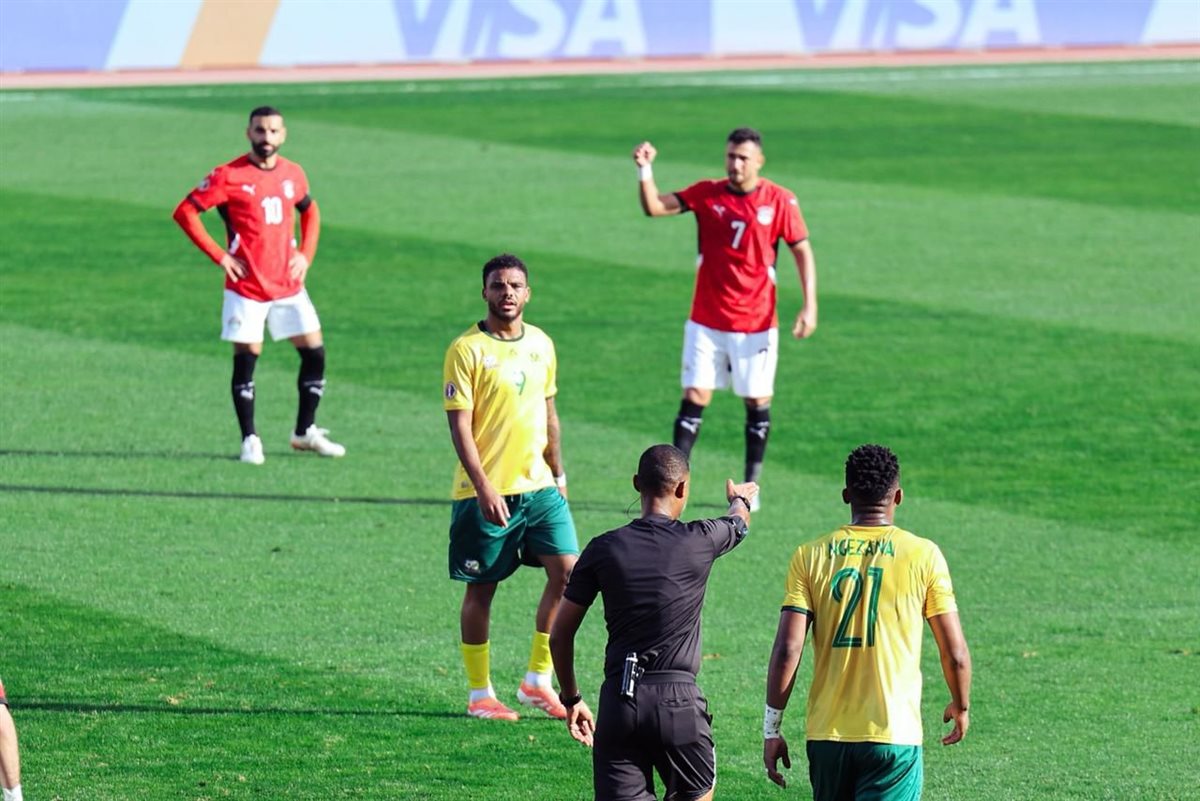 مباراة مصر وجنوب إفريقيا في كأس الأمم الإفريقية 2025