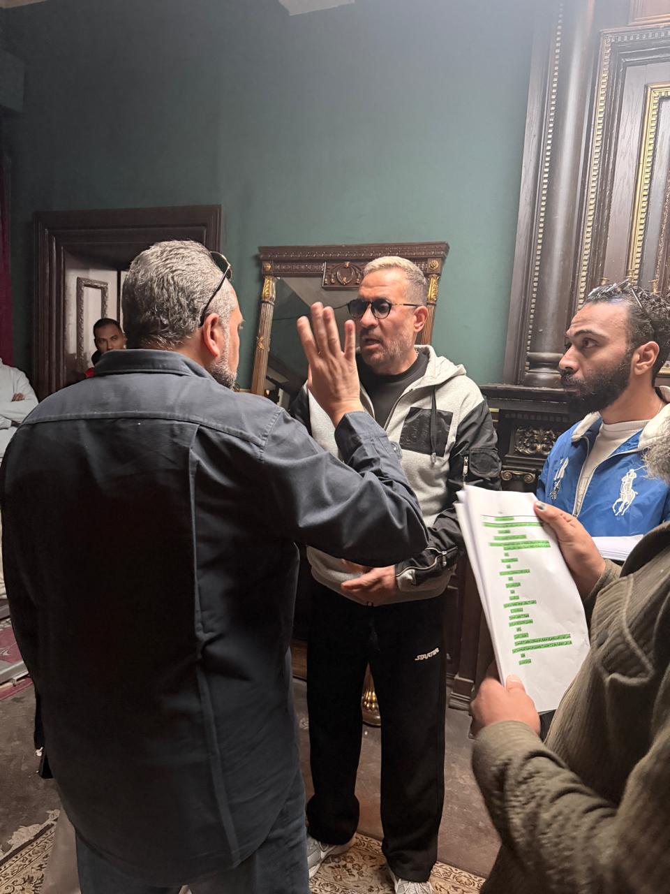 كواليس جديدة من مسلسل أولاد الراعي بطولة ماجد المصري
