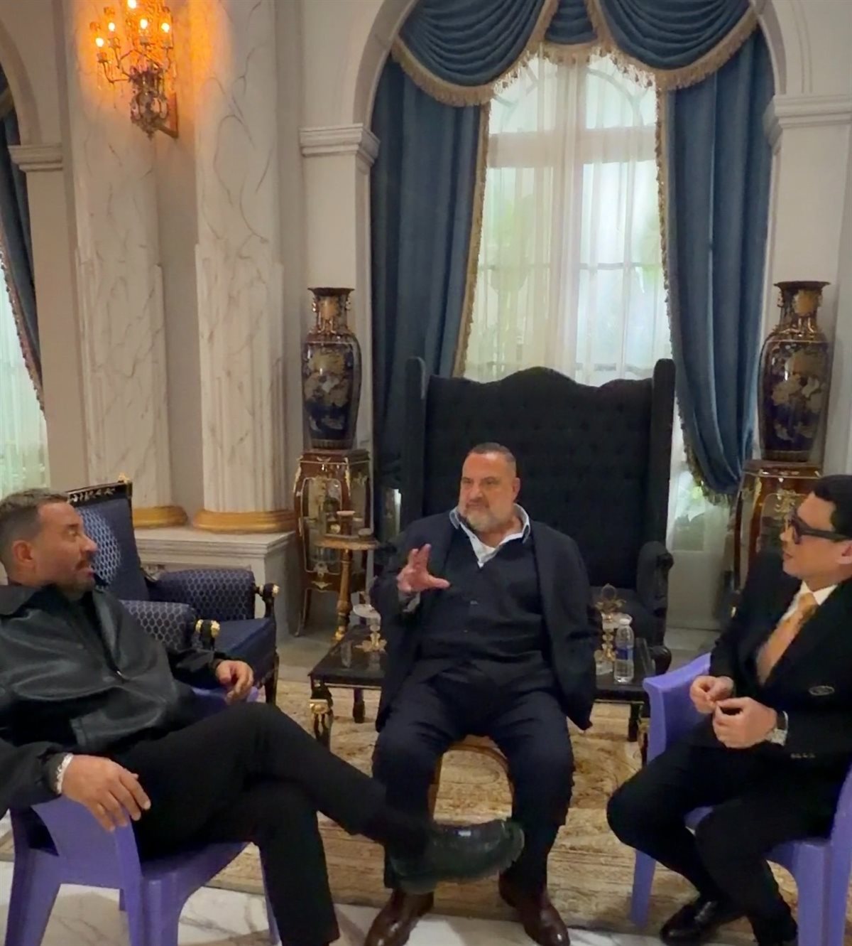 كواليس جديدة من مسلسل أولاد الراعي بطولة ماجد المصري