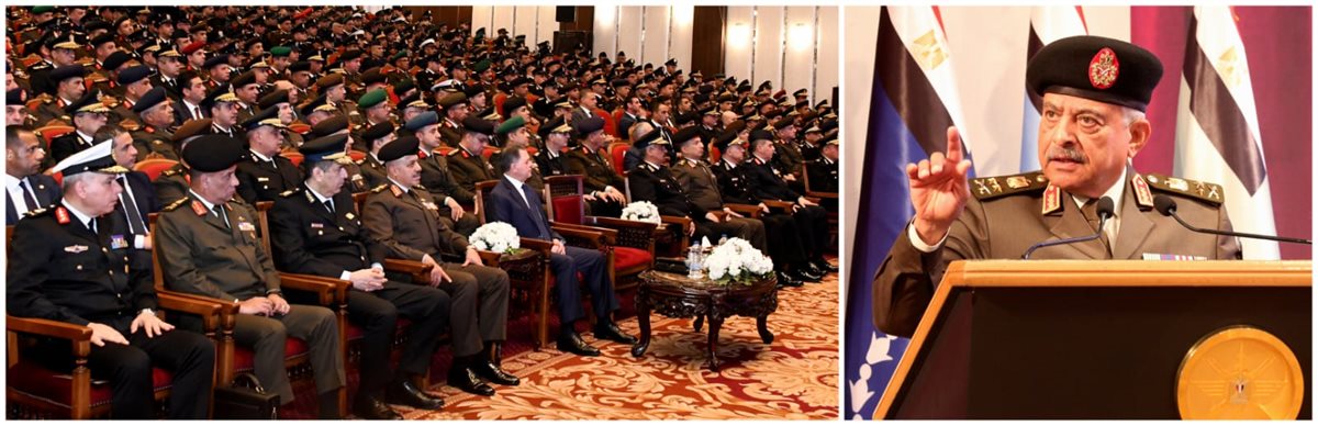 وزاراتا الدفاع والداخلية تعقدان لقاءًا لبحث سبل تعزيز التعاون الأمنى تزامنًا مع إحتفالات العام الميلادى الجديد