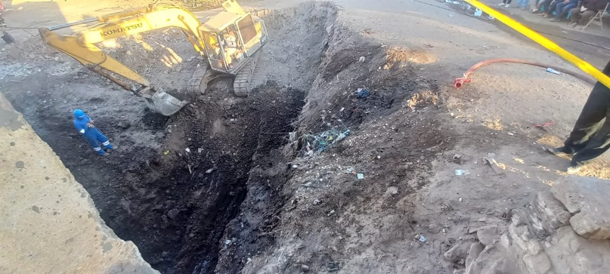 السيطرة على تسريب غاز