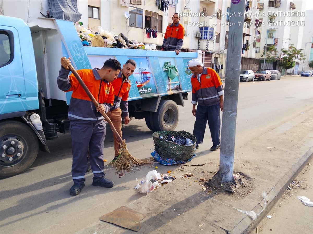 جهود ميدانية ببورسعيد 