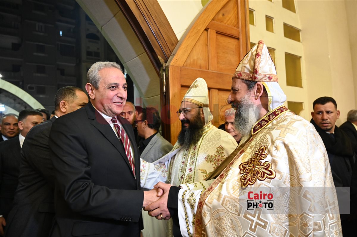 جانب من احتفالات قداس عيد الميلاد بطنطا&nbsp;