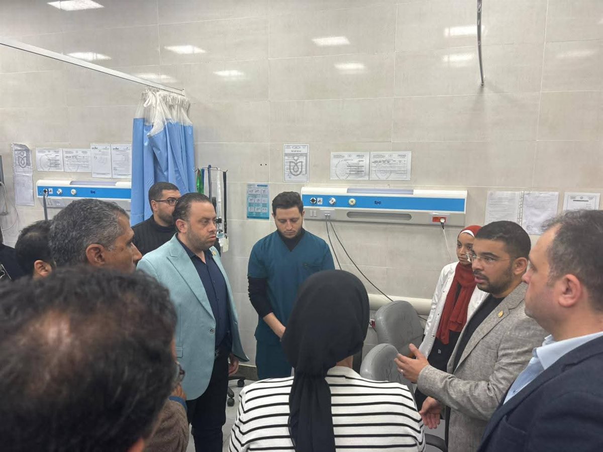 مدير الرعاية الصحية بجنوب سيناء يتفقد مجمع الفيروز الطبي بطور سيناء
