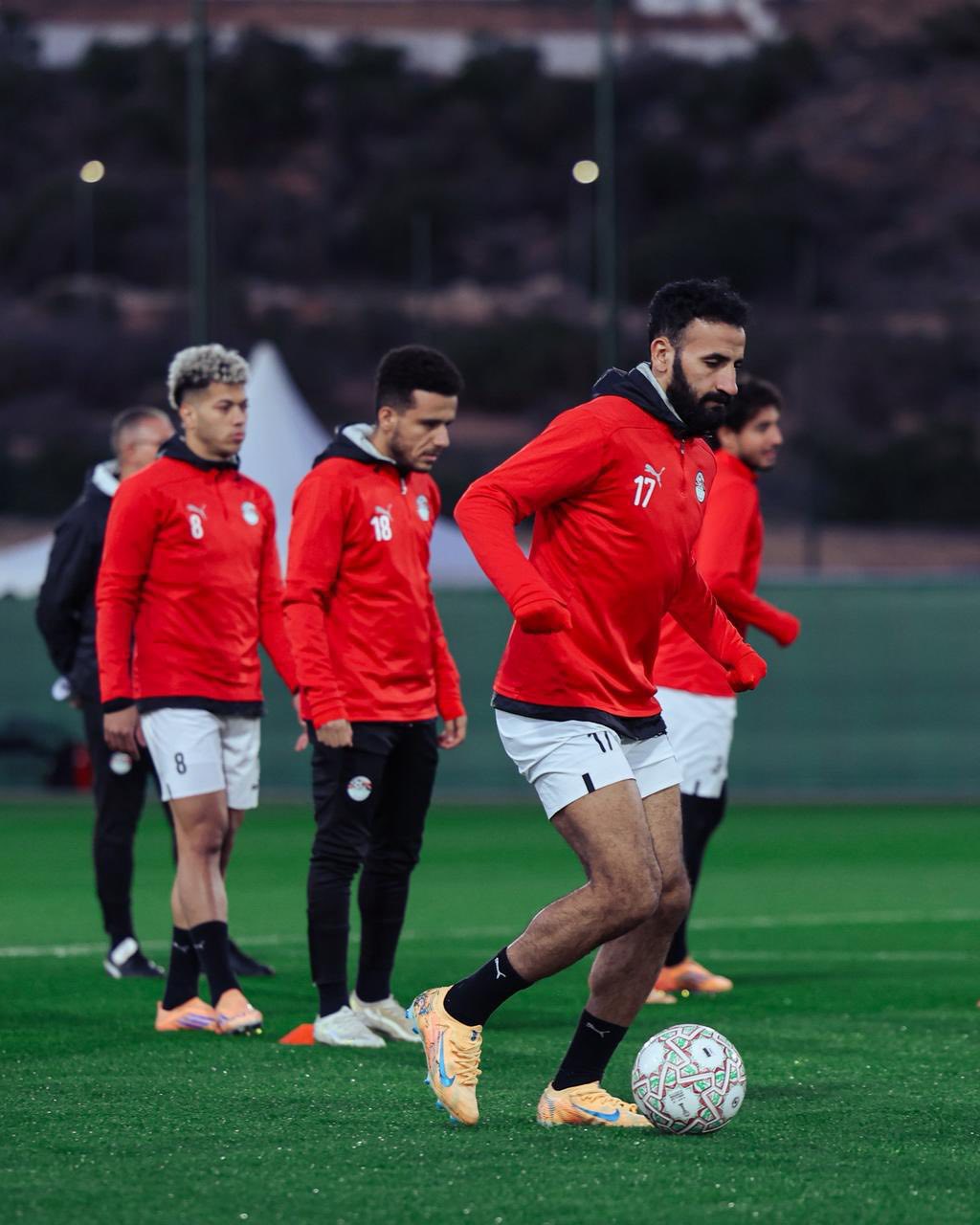 <strong>مران منتخب مصر</strong>