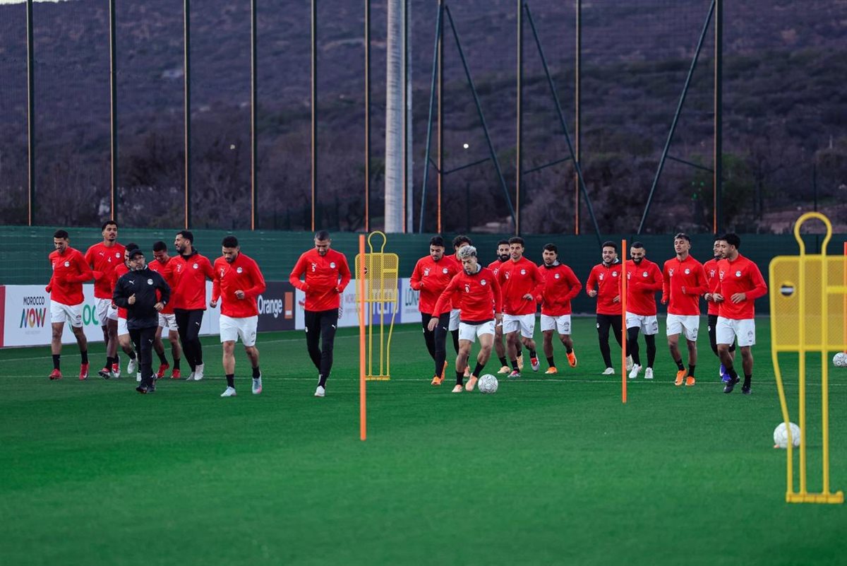 <strong>مران منتخب مصر</strong>
