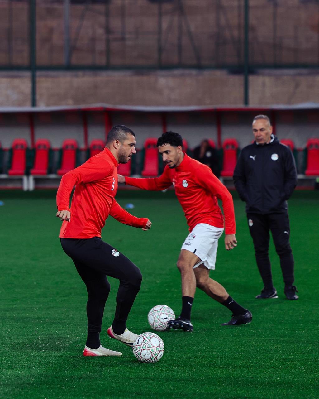 <strong>مران منتخب مصر</strong>