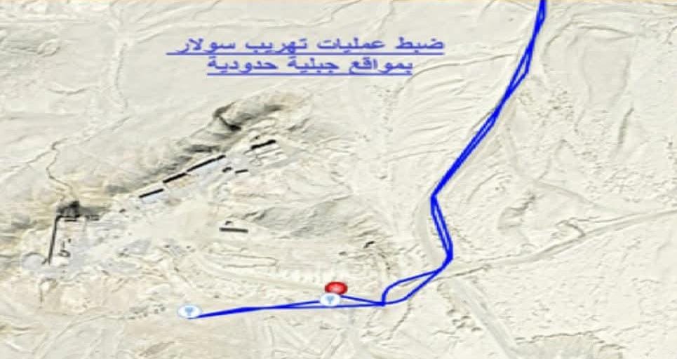 تهريب كميات من السولار الي مناطق جبلية حدودية