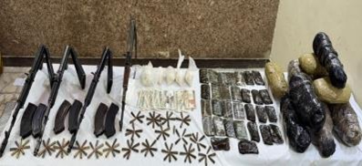 المتهمين والمضبوطات&nbsp;