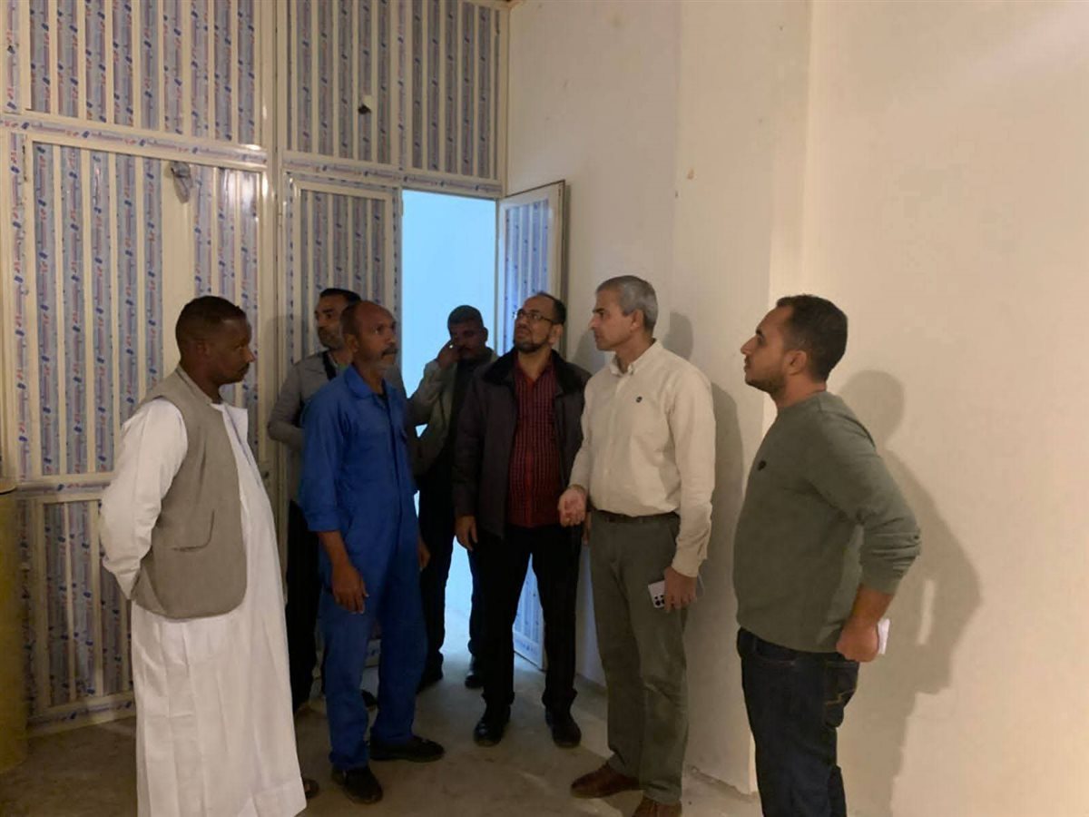 رئيس شركة مياه البحر الأحمر يتفقد محطات حلايب  وابورماد