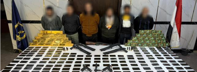 ضبط عناصر بؤر إجرامية من جالبي ومتجري المواد المخدرة والأسلحة النارية