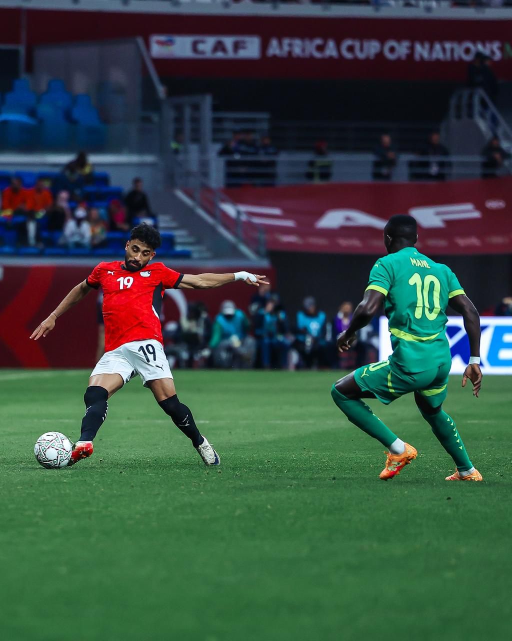 مباراة مصر السنغال في نصف نهائي بطولة كأس الامم الإفريقية 2025 بالمغرب