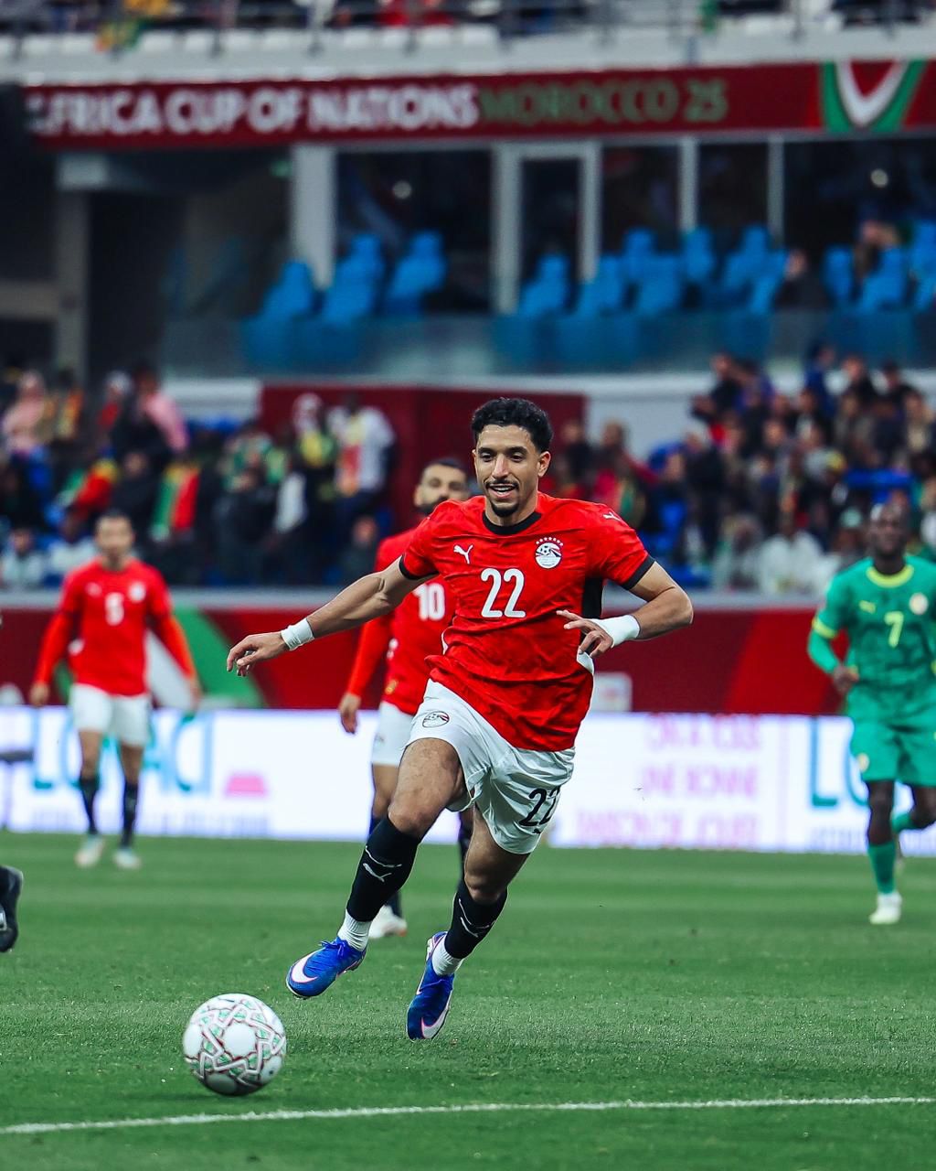 مباراة مصر السنغال في نصف نهائي بطولة كأس الامم الإفريقية 2025 بالمغرب