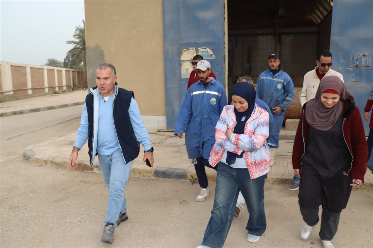 رئيس مياه الفيوم : يوجّه برفع درجة الاستعداد بمحطات معالجة الصرف الصحي