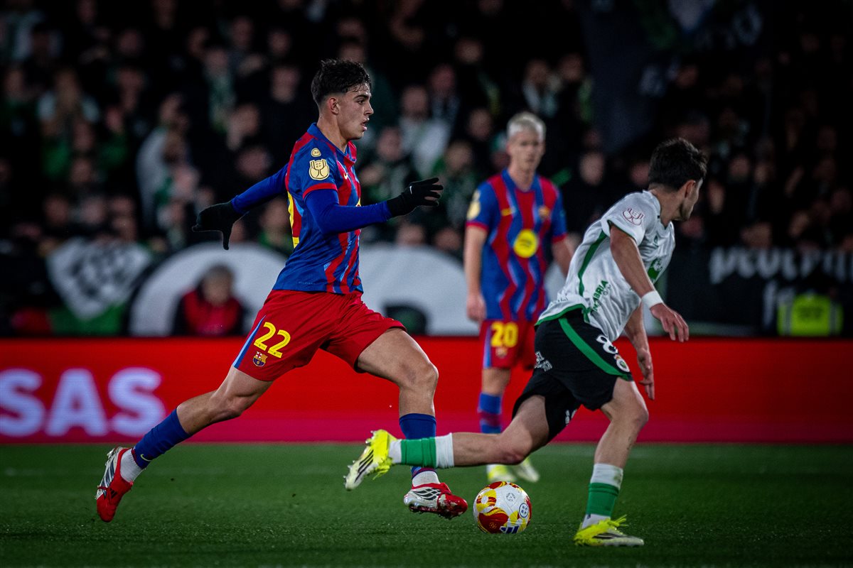 <strong>مباراة برشلونة وراسينج سانتاندير في كأس ملك إسبانيا</strong>