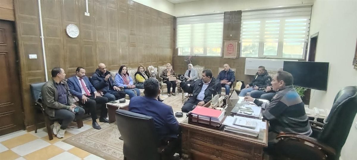 اجتماع مع قيادات الآثار&nbsp;
