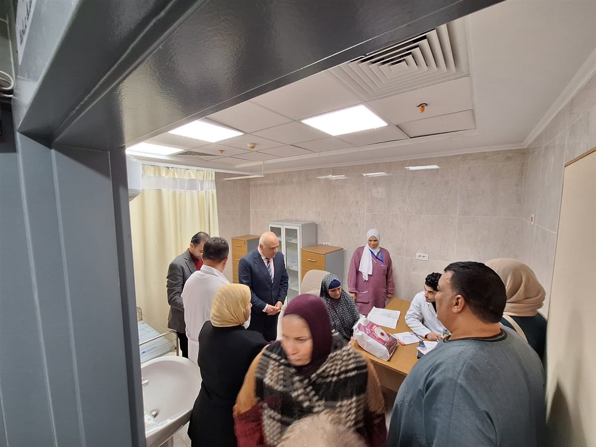 محافظ القليوبية يتابع التشغيل التجريبي لمستشفى طوخ المركزي واستمرار الإقبال لليوم الثاني 