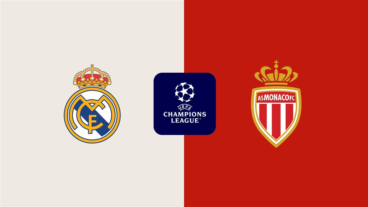 القناة الناقلة لمباراة ريال مدريد وموناكو في دوري أبطال أوروبا