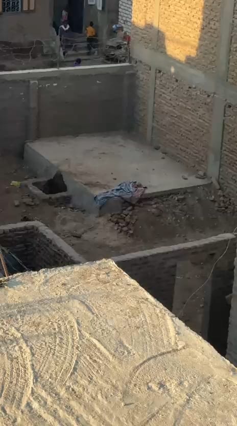 مقبرة داخل حوش منزل&nbsp;