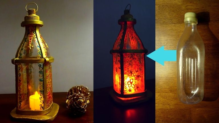 طريقة عمل فانوس رمضان بالزجاج والبلاستيك