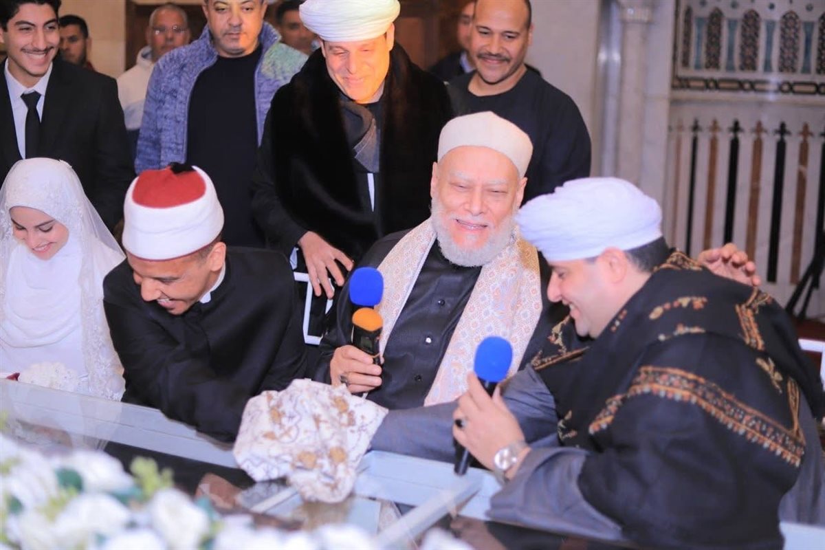 زفاف إبنة الشيخ ياسين على إبن الأقصر وإسنا&nbsp;