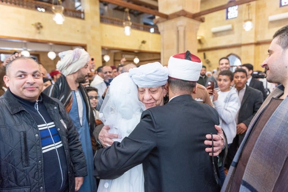 زفاف إبنة الشيخ ياسين على إبن الأقصر وإسنا&nbsp;