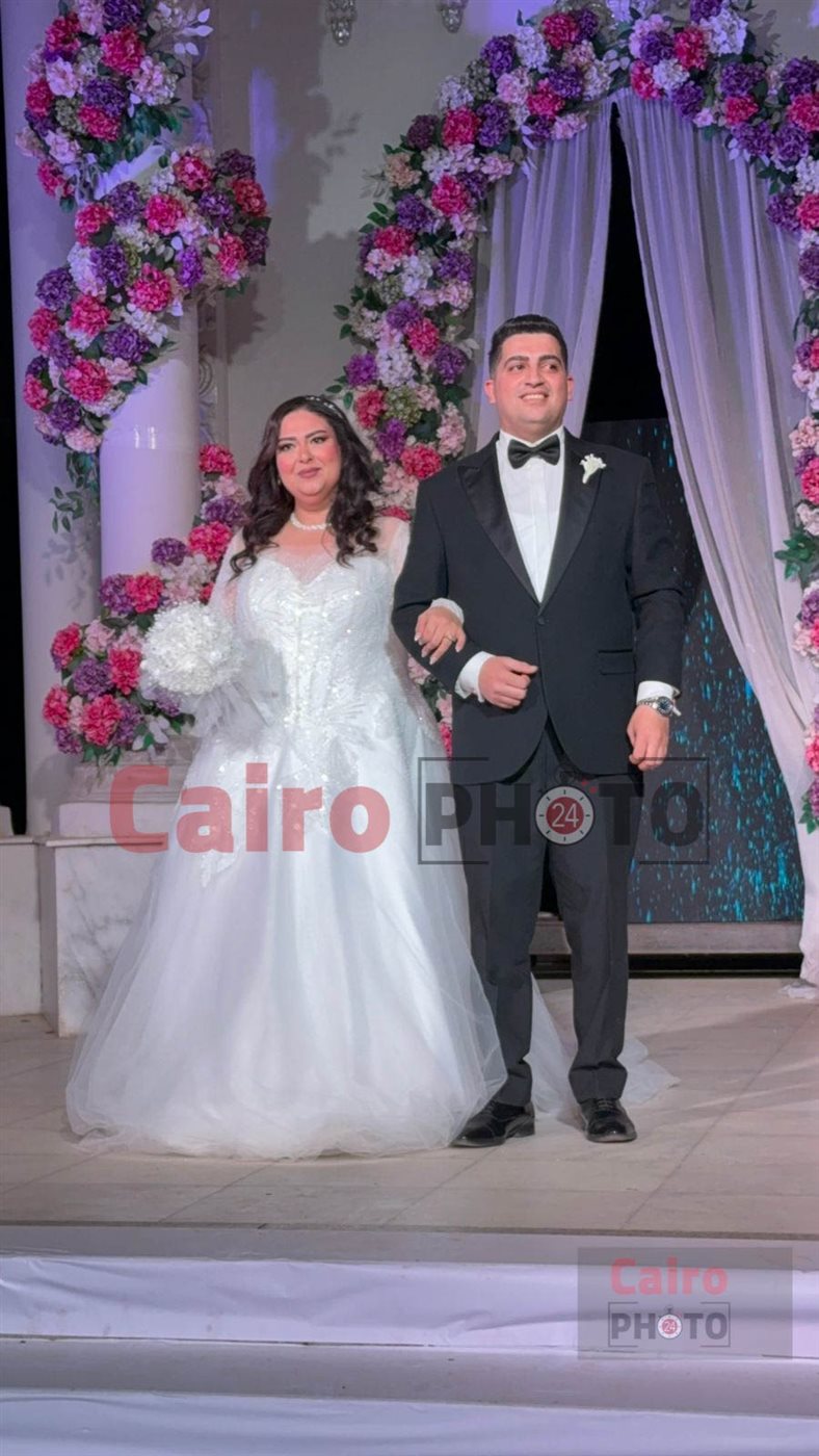 صور من حفل زفاف الفنانة دعاء رجب&nbsp;