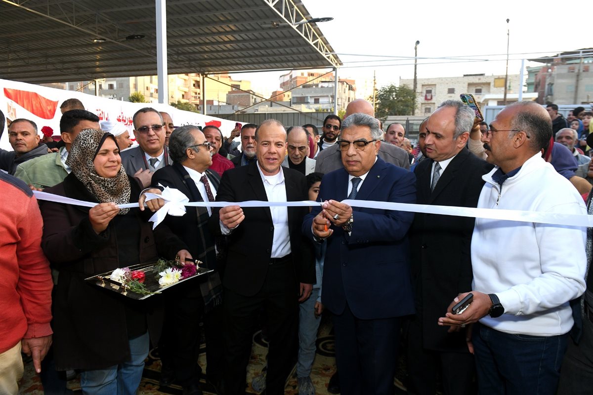 محافظ الدقهلية يفتتح السوق الحضاري بطلخا&nbsp;