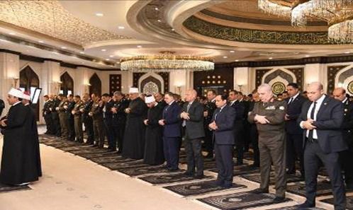 أداء صلاة الجمعة بمسجد الشرطة