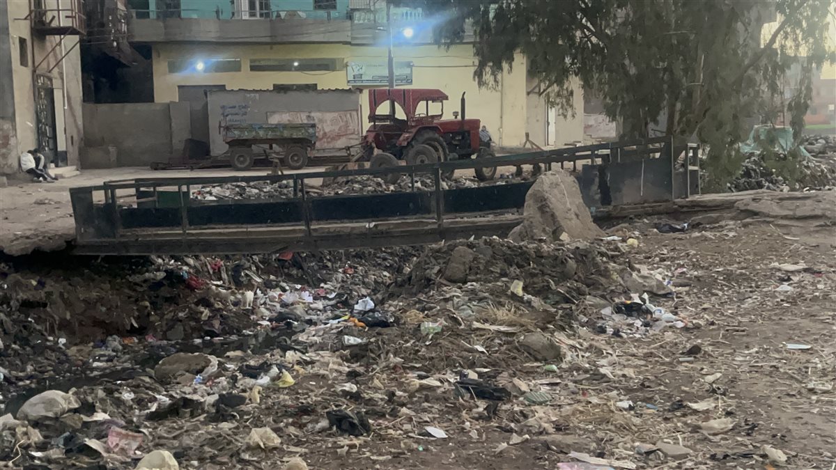 استغاثة أهالي قرية كتامة بالدقهلية من مصرف مهمل&nbsp;