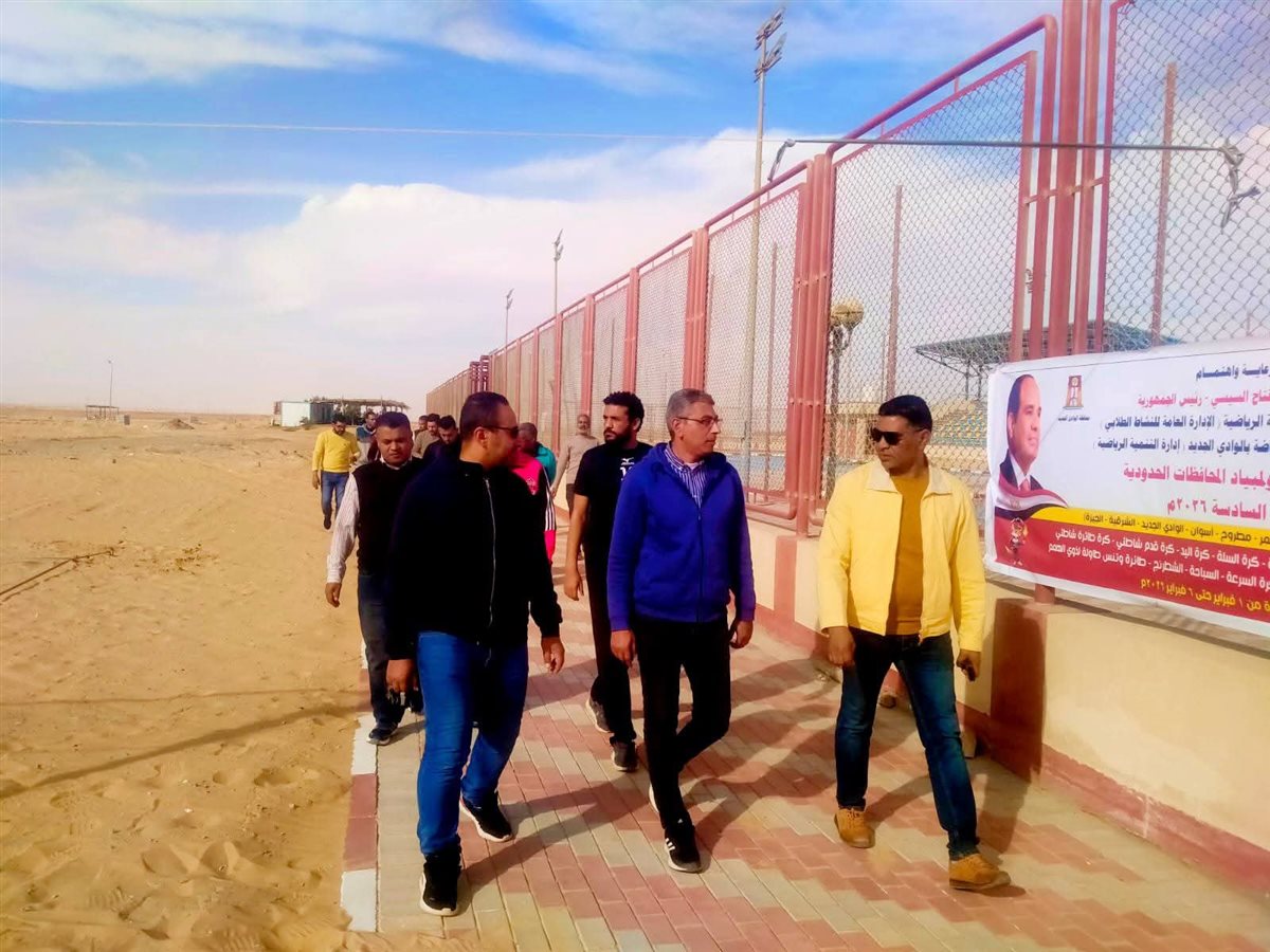 جانب من جولة لجنة الشباب والرياضة بالوادى الجديد