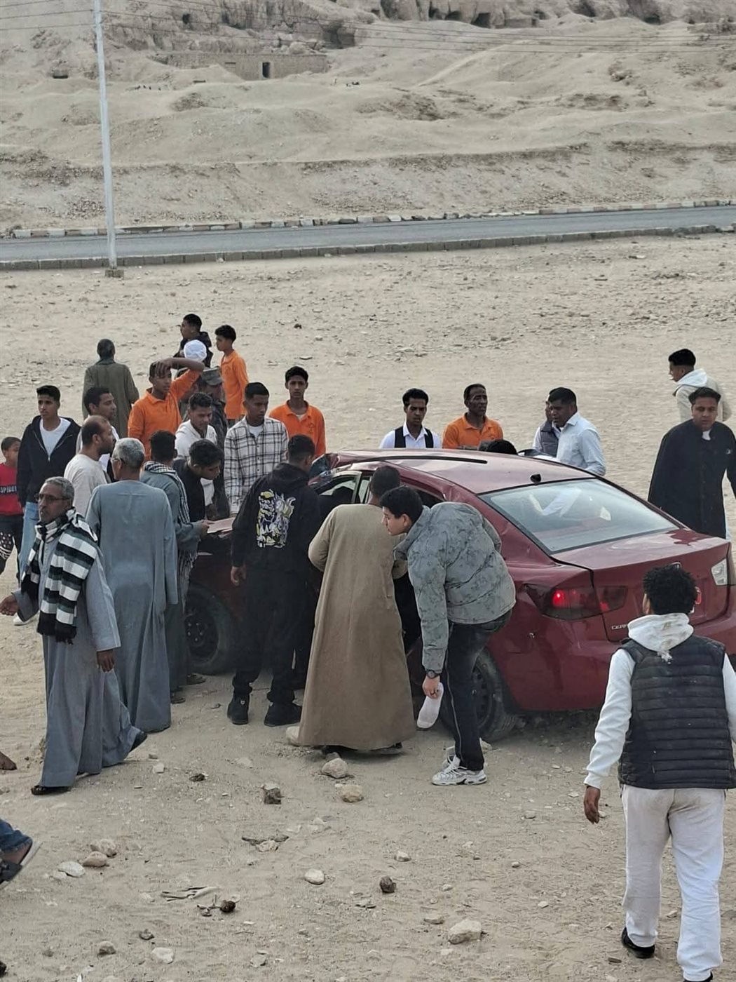 الحادث&nbsp;