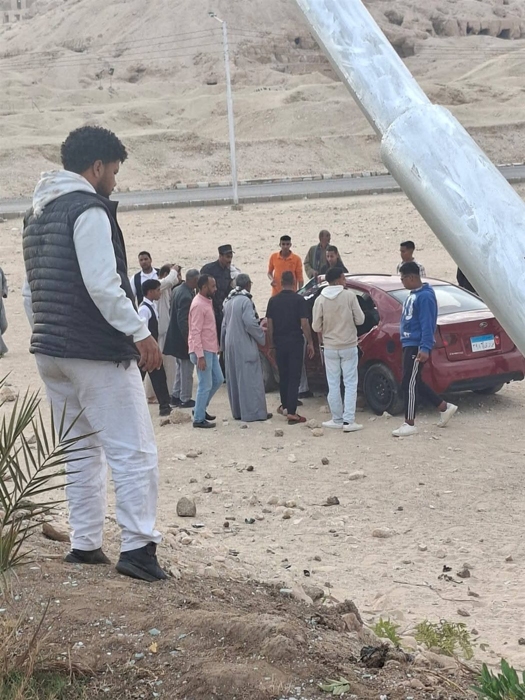 الحادث