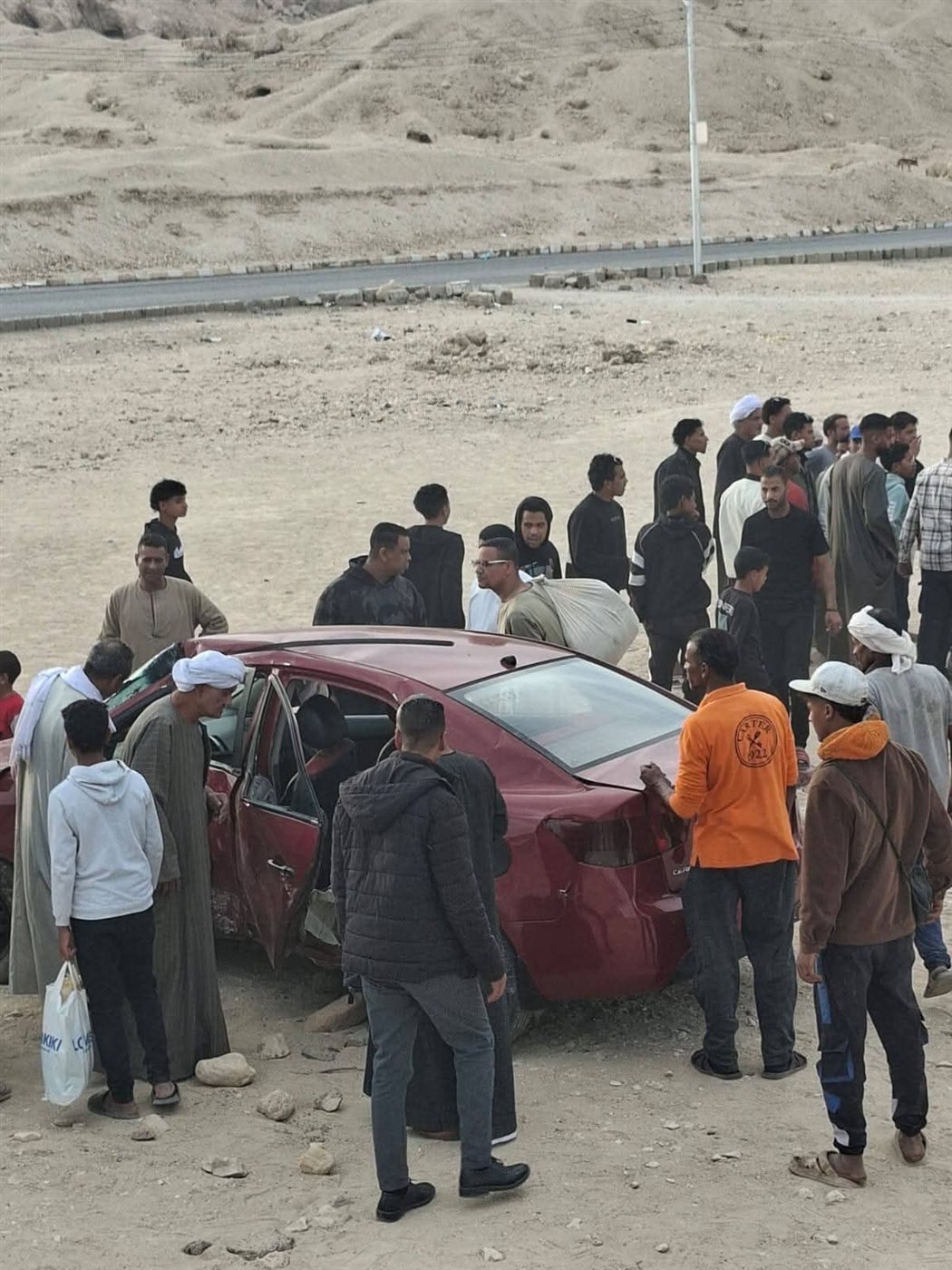 الحادث