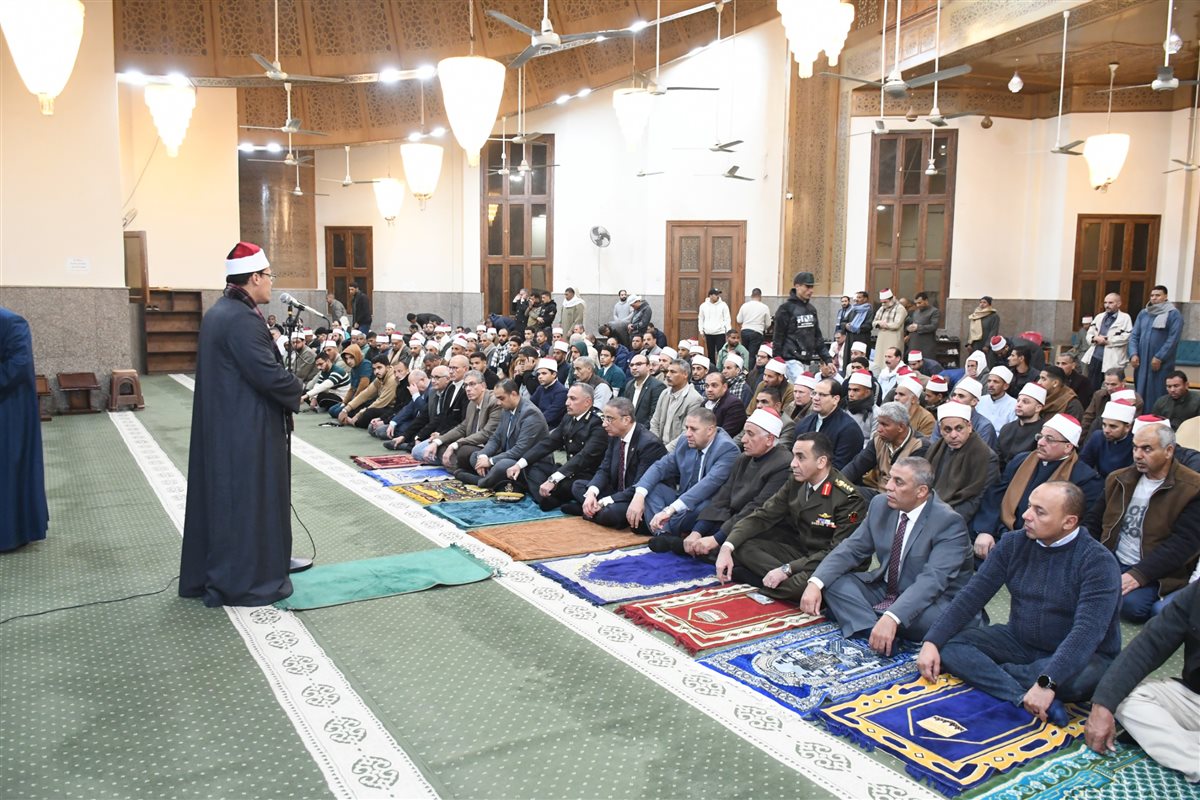 احتفال أوقاف الفيوم بليلة النصف من شعبان 