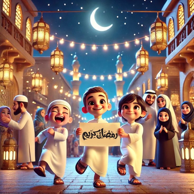 تهنئة رمضان 2026 بالذكاء الاصطناعي