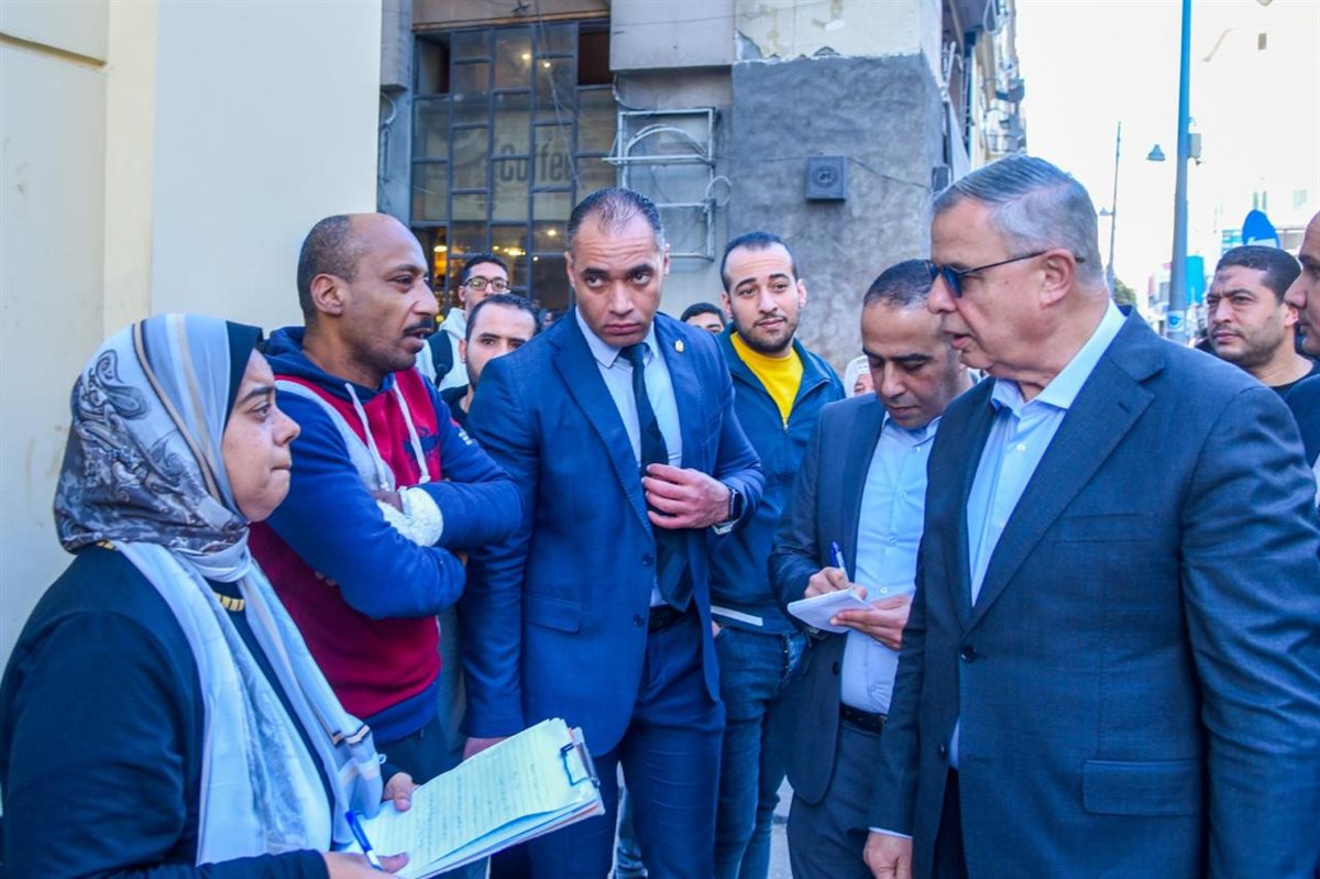 جولة محافظ الإسكندرية&nbsp;