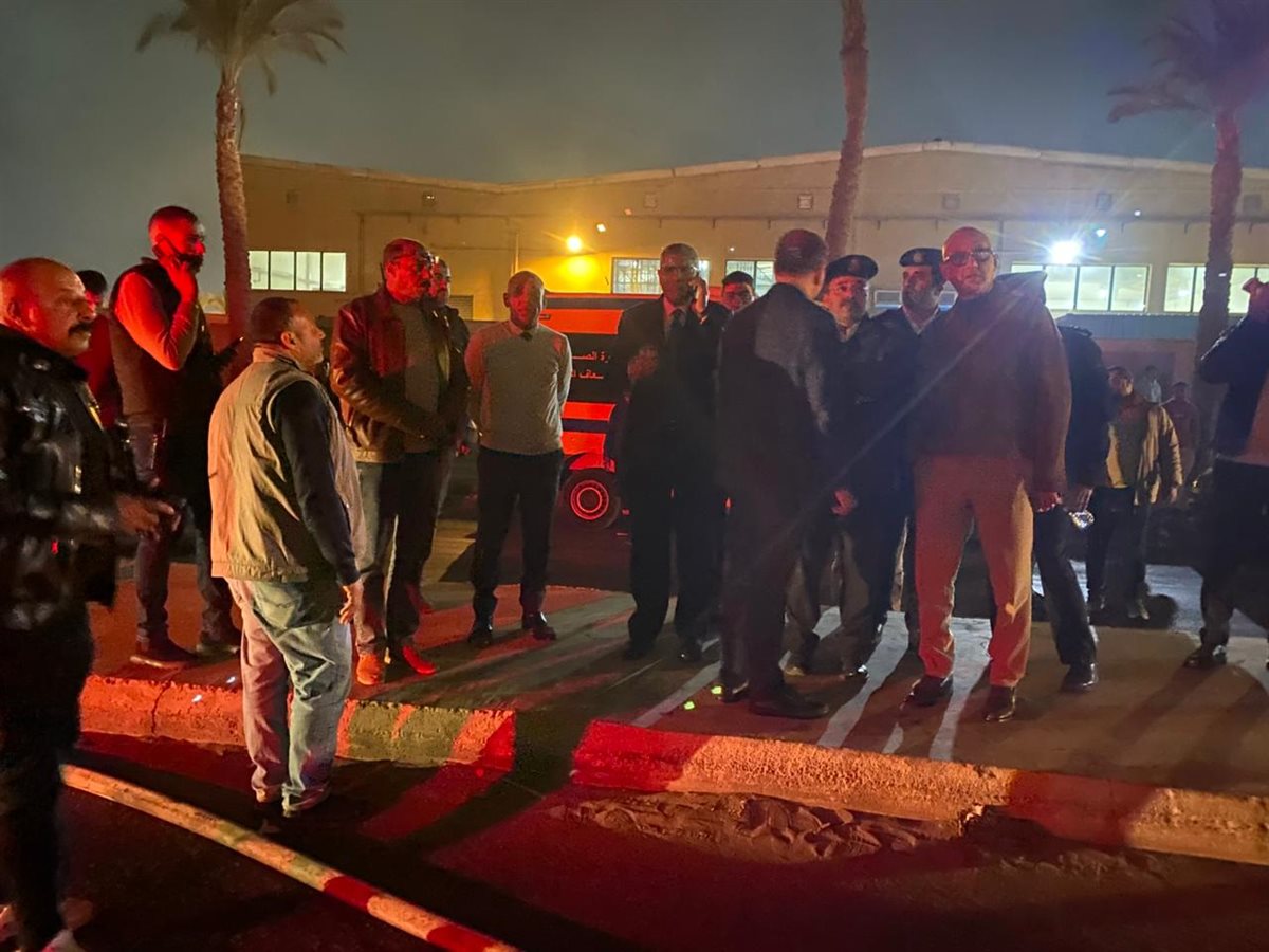 محافظ الجيزة يتابع &nbsp;أعمال إطفاء حريق اندلع داخل مصنع أخشاب بمدينة السادس من أكتوبر