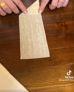 طريقة لف السمبوسة