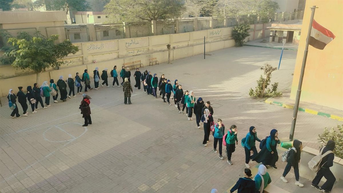 انتظام الدراسة بمدارس القاهرة