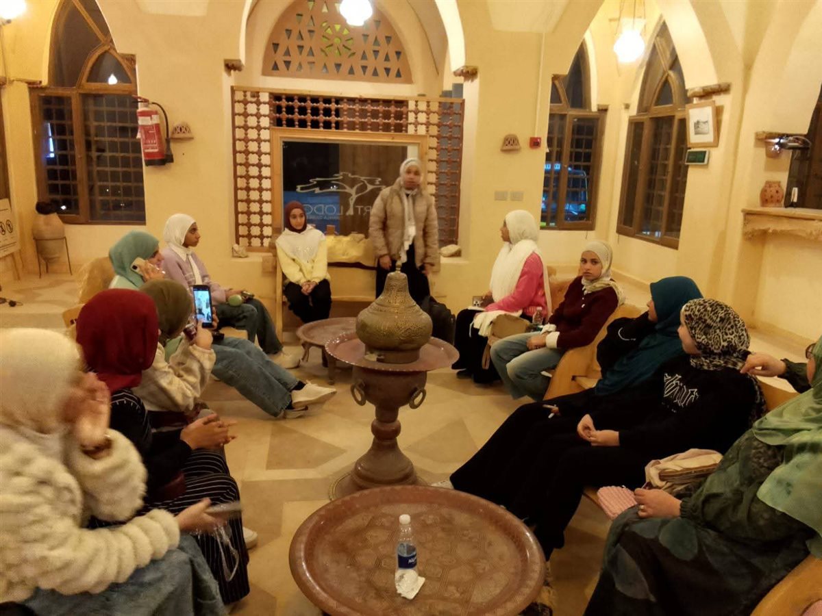 جانب من البرنامج التبادلى للطلاب