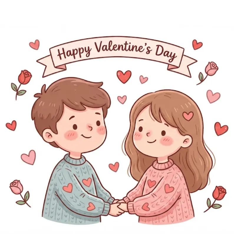 تصميمات عيد الحب للسوشيال ميديا