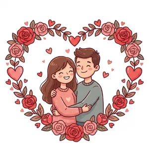 تصميمات عيد الحب للسوشيال ميديا